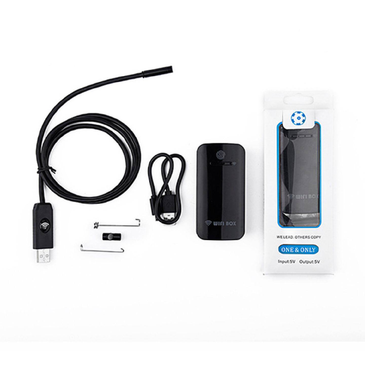 新款WIFI盒子USB显微镜内窥镜WiFi转换器WIFIbox