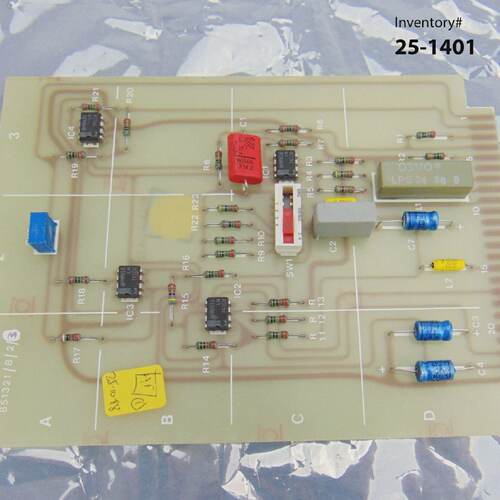 Plasma Therm 851321B23 EBeam Circuit Board *used working 90d