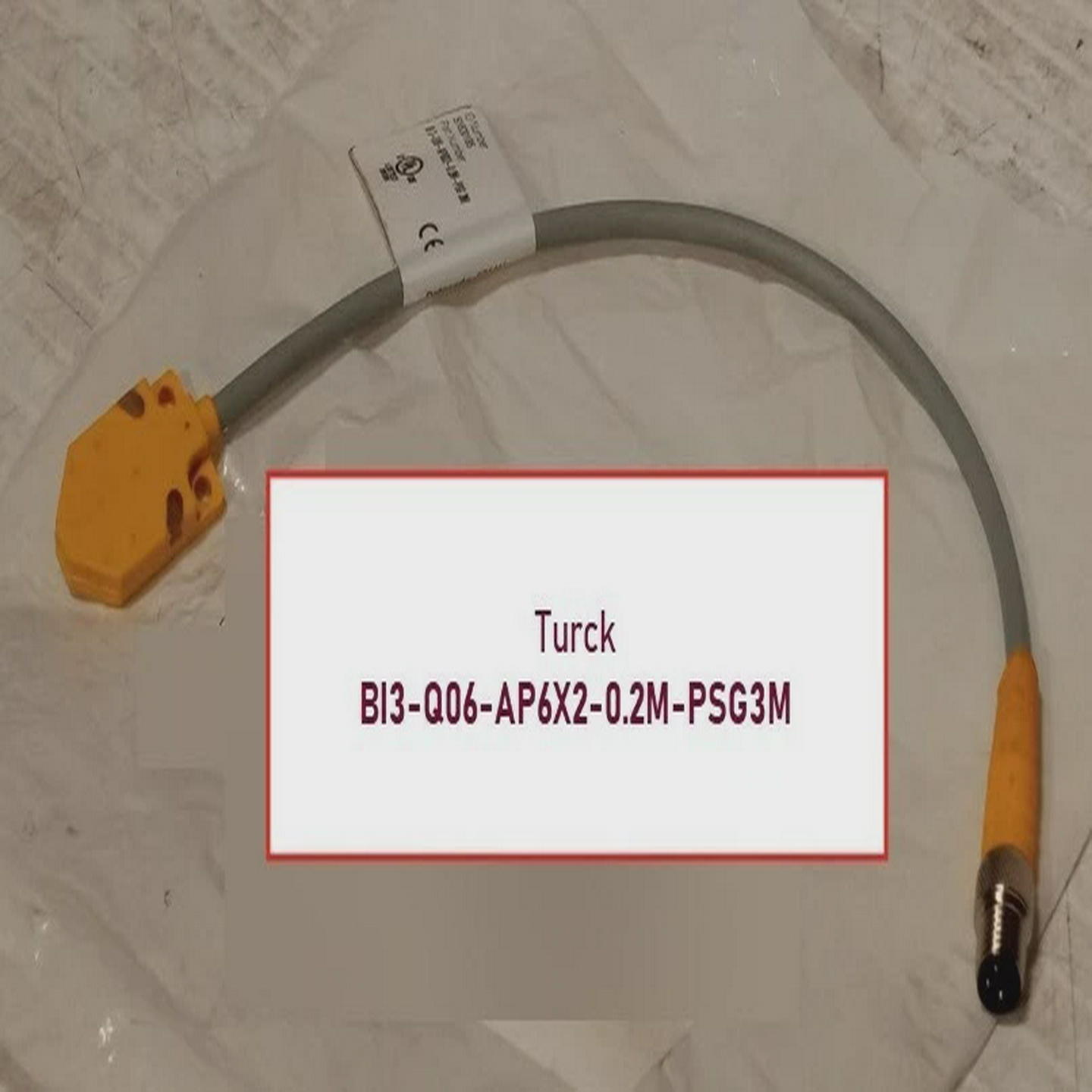 图尔克BI3-Q06-AP6X2-0.2M-PSG3M感应接近传感器,S1620185