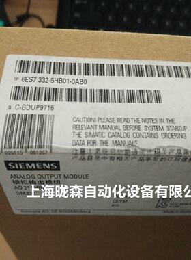 6ES73325HD010AB0西门子S7300模拟输入SM331电位隔离模块
