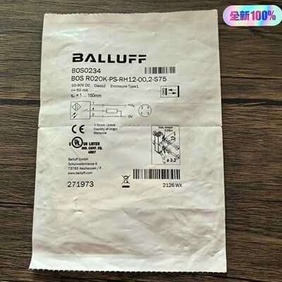 全新原装正品巴鲁夫BOS0234传感器BOSR020--议价商品