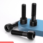 12.9级美制细牙内六角钉螺栓螺钉1