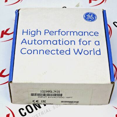 GE Fanuc IC694MDL241 16Point 24VACDC Voltage Input Module