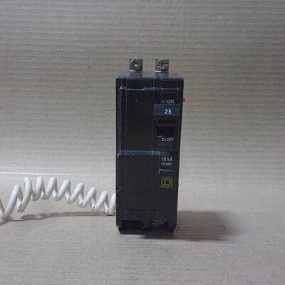 NEW SQUARE D QOB QOB225EPD 2 Pole 25 Amp Equipment Protectio