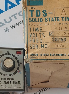 Neuf Omron Tds tat Solide Minuteur 030 Sec 24VDC Omron TdsA