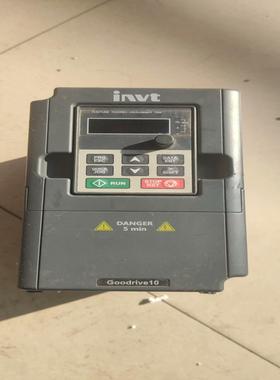 出英威腾变频器，型号GD10-0R7G-4-B，成色