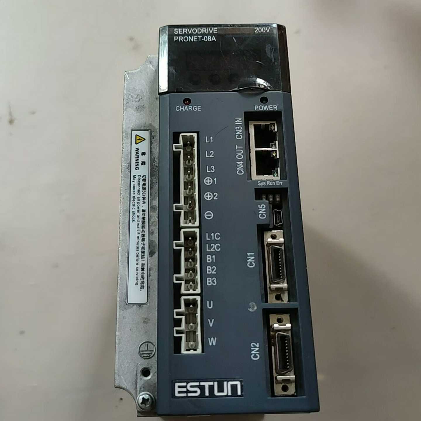 咨询-埃斯顿750W伺服驱动器PRONET-08AEG-EC件