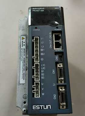 【议价】埃斯顿750W伺服驱动器PRONET-08AEG-EC拆机件