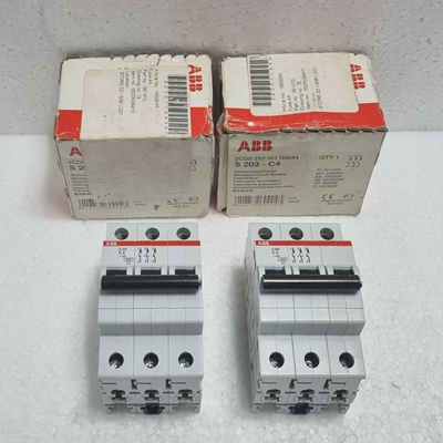 批量2件ABBS203-C4微型断路器2CDS253001R0044