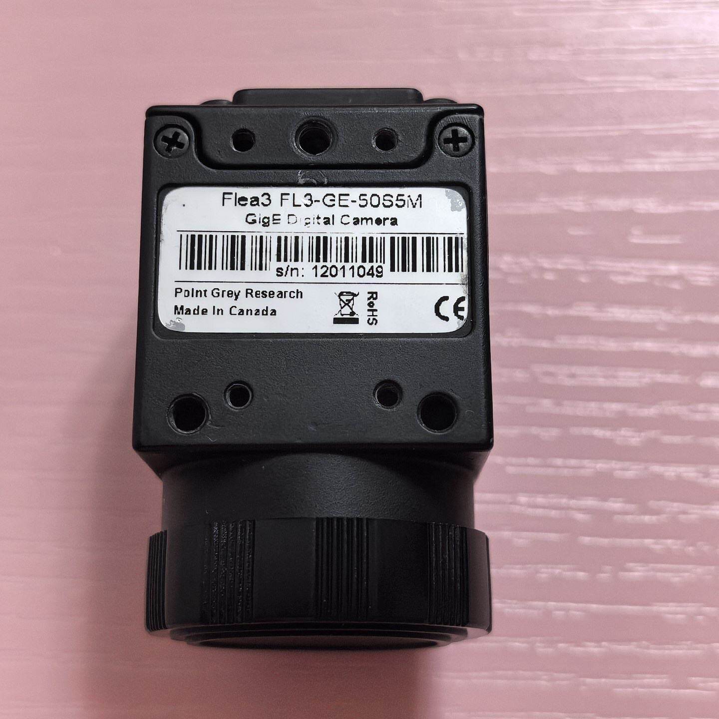 加拿大原产灰点黑白工业相机， 规格：FL3-GE-50S5M 功能包好，已