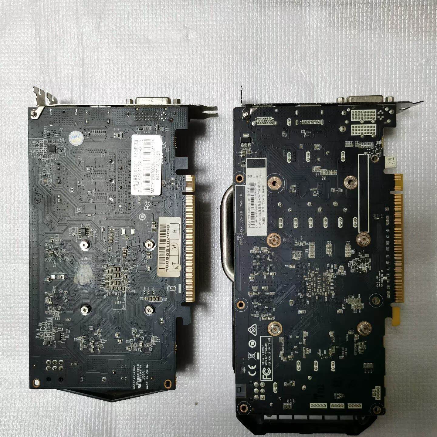 议价GTX1050Ti4GD5一张铭鑫一张索泰经议价