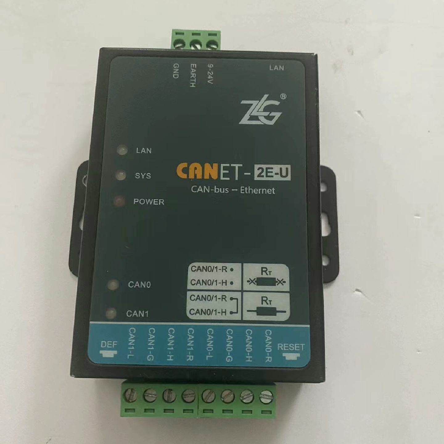 ZLG二手周立功CANET-2E-U 编程器--议价商品
