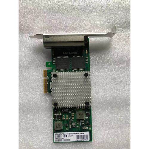 议价现货 LR-LINK联瑞PCIE X4四口千兆伺服器网卡LREC9714HT 92T4
