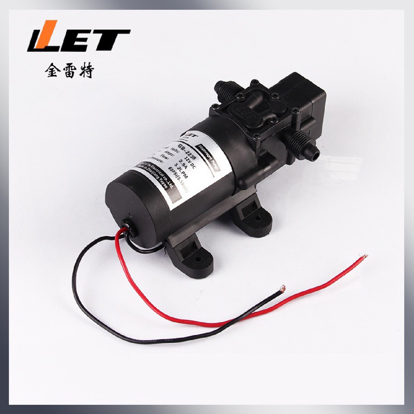 批发12V24V小型农用配件隔膜泵GB-2238电动喷雾器隔膜泵