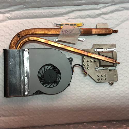 华硕n53N53SV散热器风扇铜管原装拆机-议价