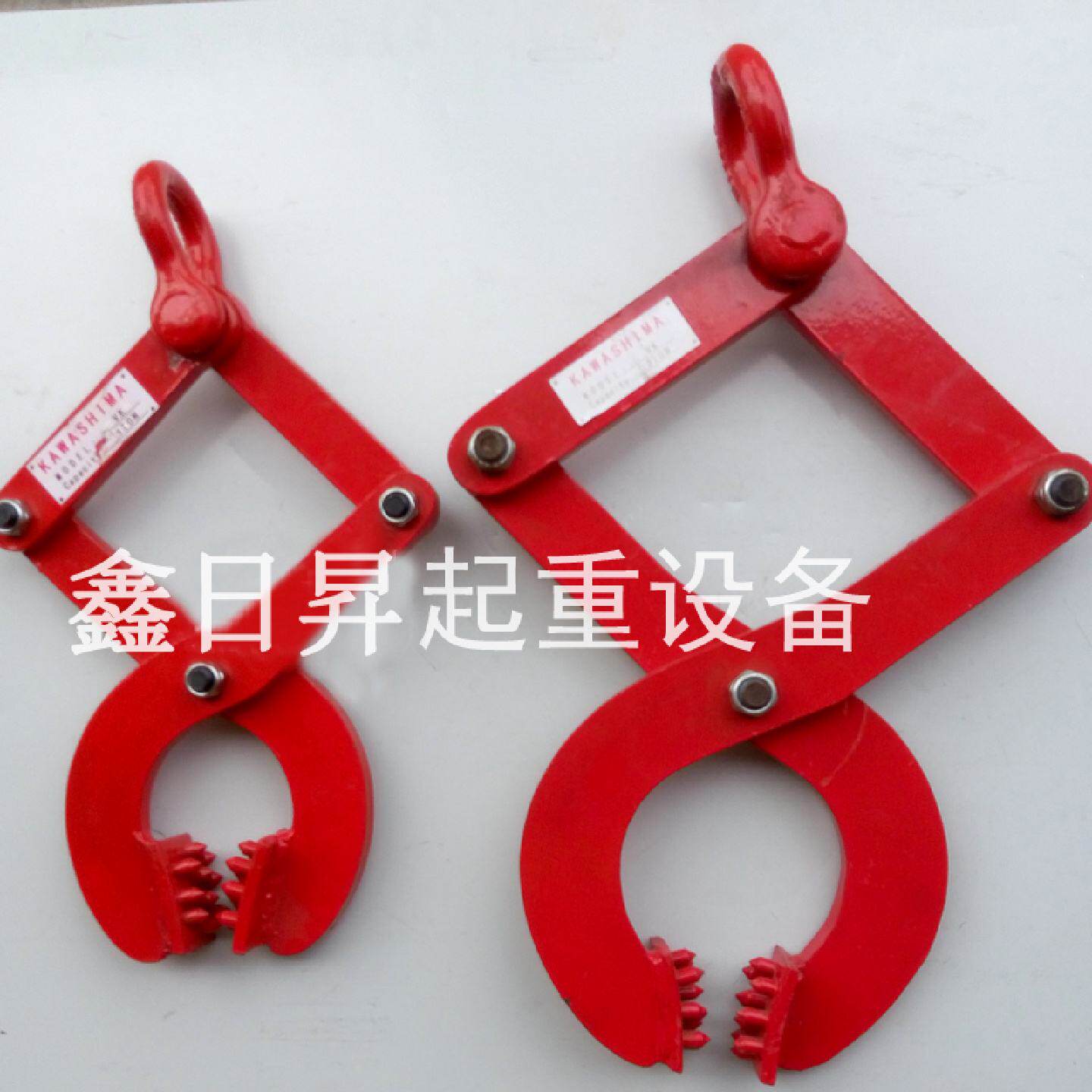 VK型货柜钻板夹剪刀钳集装箱牵引器木箱卸货吊具起重托盘夹子