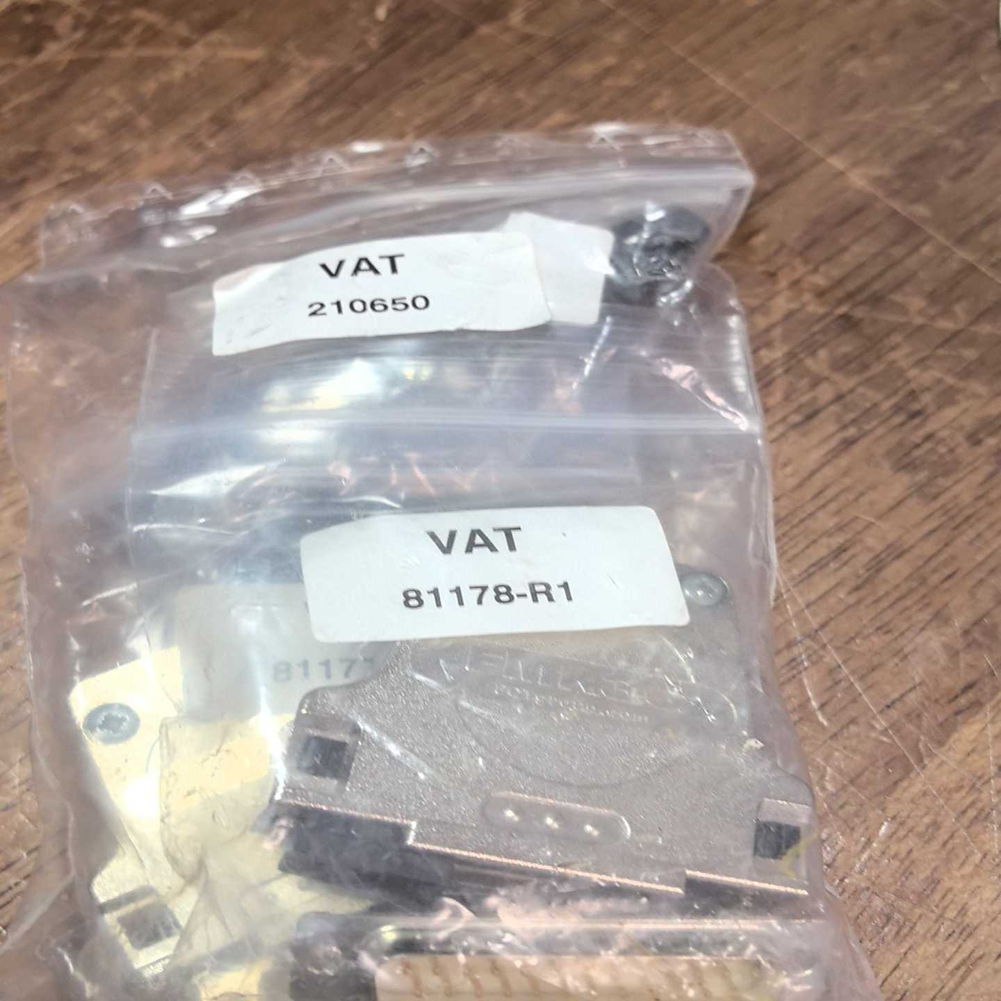 VAT阀门连接件，美国FMK3G一个，2G一个大电流金属外壳--议价商品