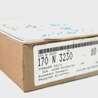10 Neue Bussmann 170N3230 Sicherungen 170N3230