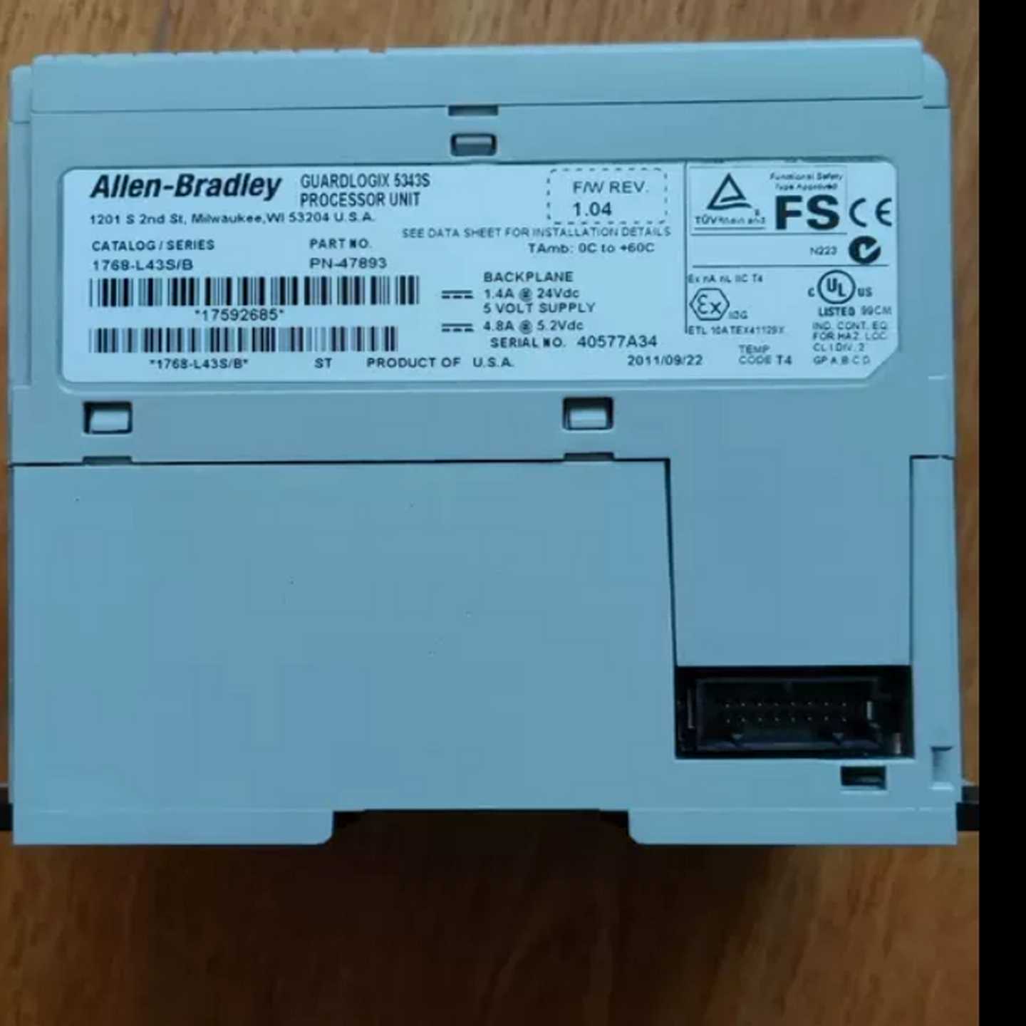 1768-L45SAB罗克韦尔CPU模块带包装询价