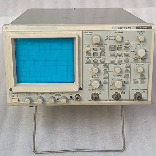 岩崎SS-7810三通道100MHZ示波器 模拟直读示波器，议价