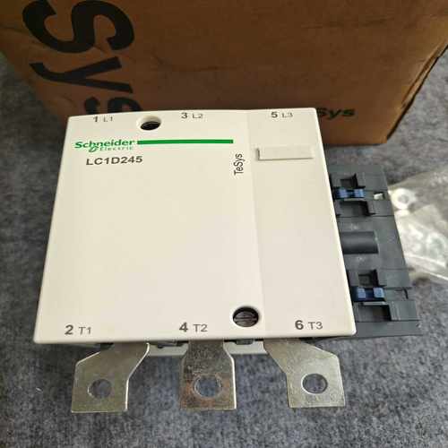 全新施耐德交流接触器LC1D245M5C，全新未使用，功能好--议价商品