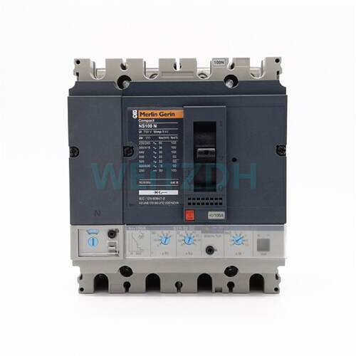 供应梅兰日兰 NS100N STR22SE 4P 100A三相四线电子式空气开关断