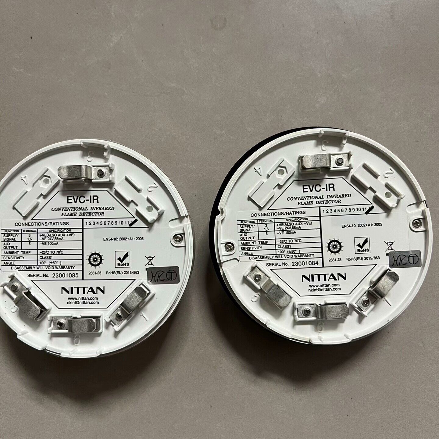 康斯联EVCIR红外火焰探测器全新带底座支持24V-议价图片