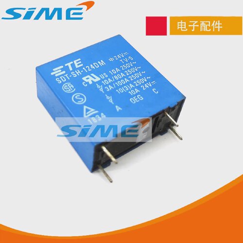 泰科继电器SDT-SH-124DM焊机继电器24V高频板瑞TIG200凌配件4脚