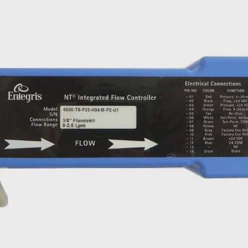 Entegris 6500T5F03H04MP2U1 InVue Integrated Flow Controller