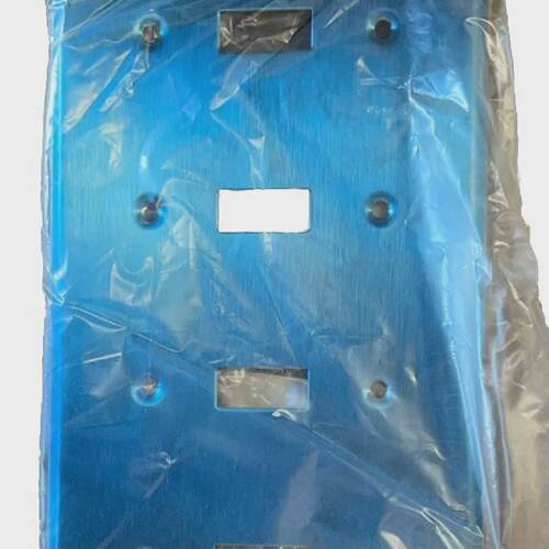 Leviton 84012 4Gang Toggle Switch Wallplate Cover 430 Stainl