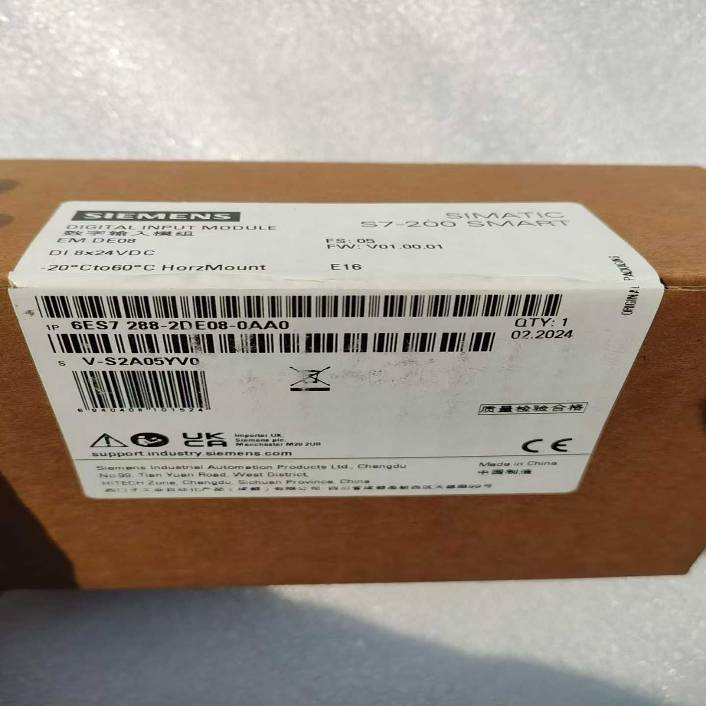 西门子6ES7288-2DE08-0AA0全新未拆封--议价商品