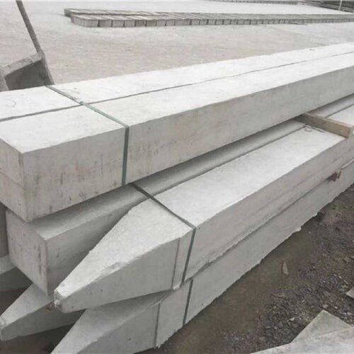 水泥方桩立柱钢筋混凝土预制实心地桩尖头桩砼圆形方形地基桩河道