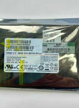 HP/惠普三星SM863480gSDDSATA2--议价商品