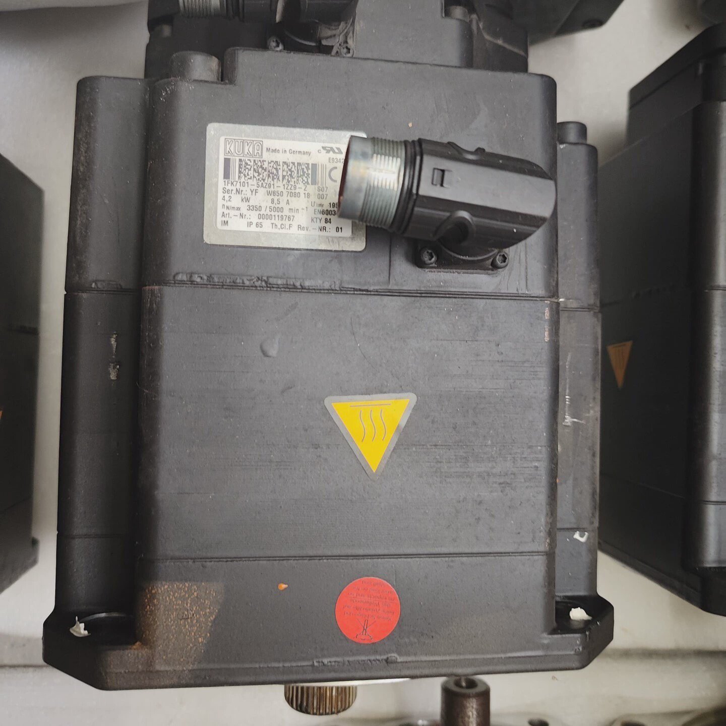 寻《00119767库卡KUKA本体电机4.2kw1FK7图片