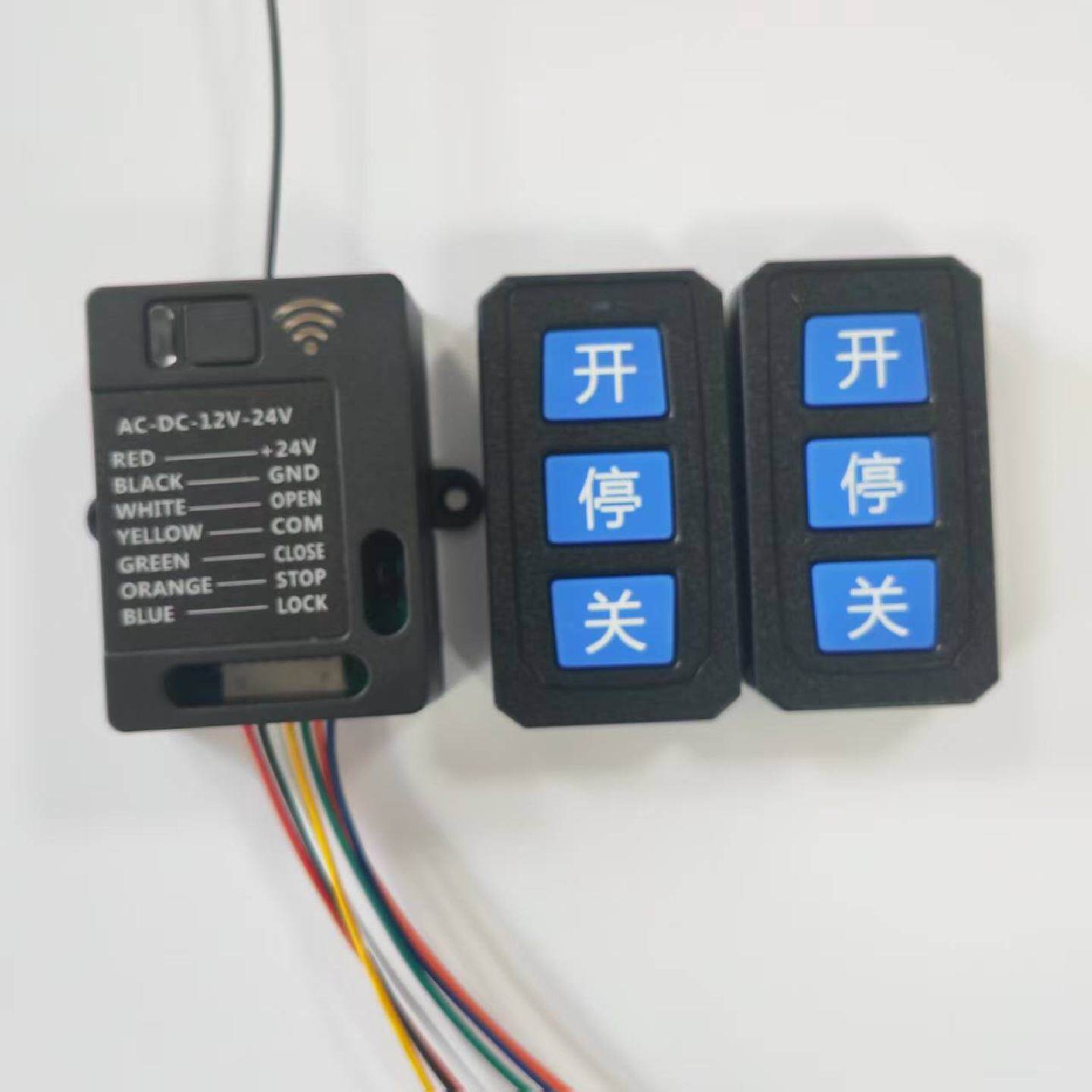 WIFI道闸外接模块外接开关远程电动门12-24V宽电压外置接收器模块