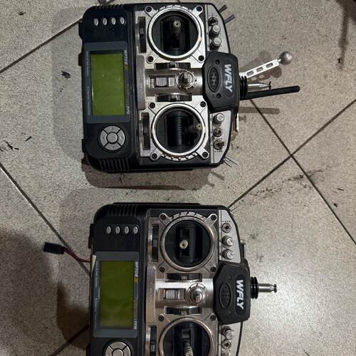 WFLY天地飞WFT08X遥控器 8通道 带显示屏 配件处理-议价