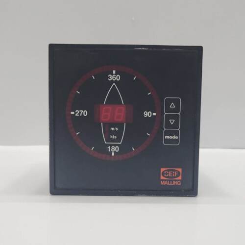 DEIF Malling 879.50 Viento Velocidad Y Direccin Indicador Nm