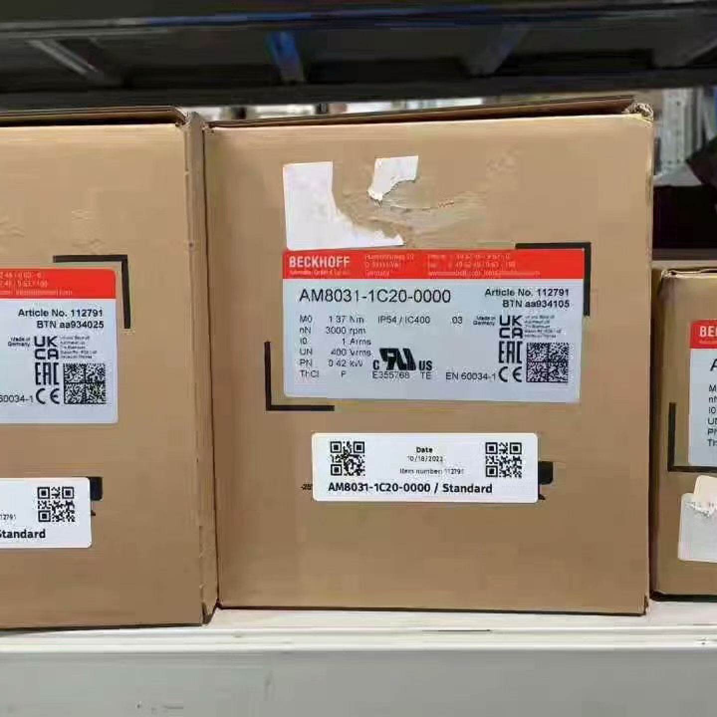 【询价】倍福模块电机AM8031-1C20-0000适用