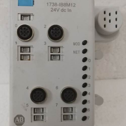 Allen Bradley 1738IB8M12  A Input Module ArmorPoint IO Discr