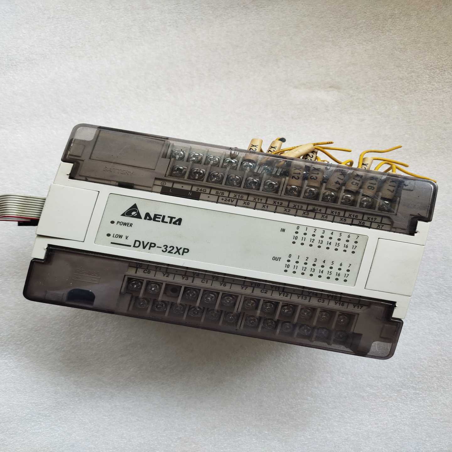 DVP32XP00R台达PLC扩展模块二手拆机功能正常--议价商品