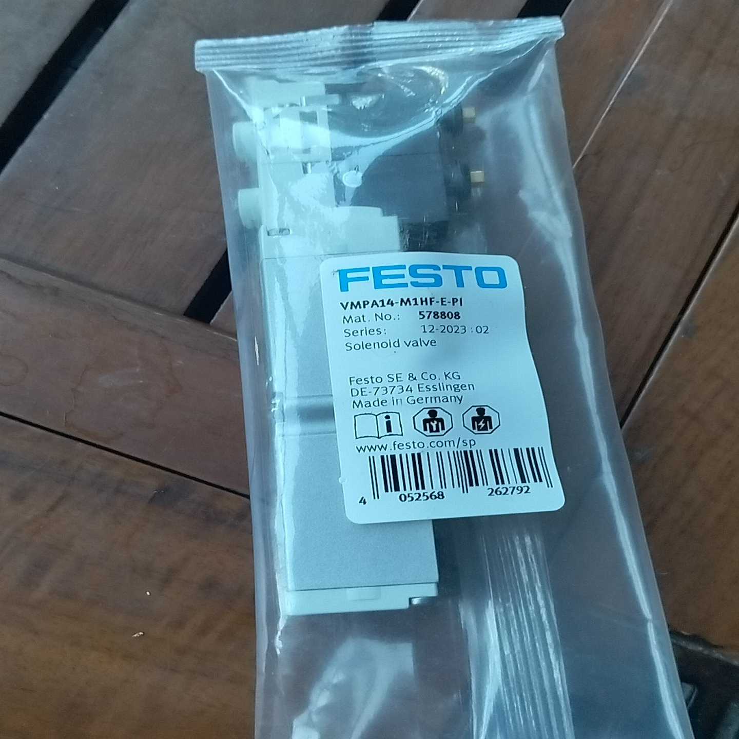 【议价】费斯托电磁阀 578808  VMPA14-M1HF-E-P