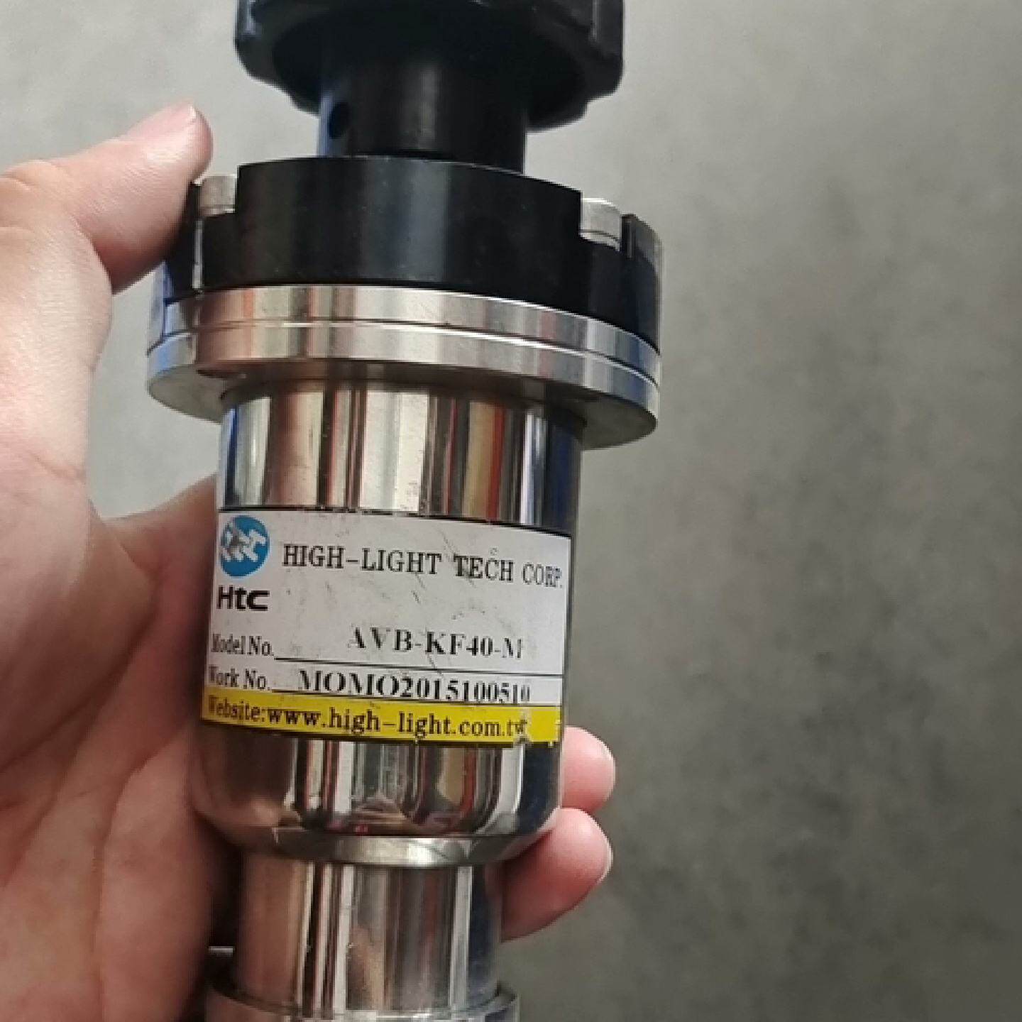 议价议价HTC日扬真空手动角阀,AVB-KF40-M 二手拆机,