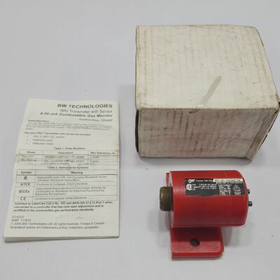 BW TECHNOLOGIES RRJRW1 LEL TRANSMITTER WITH SENSOR 119630