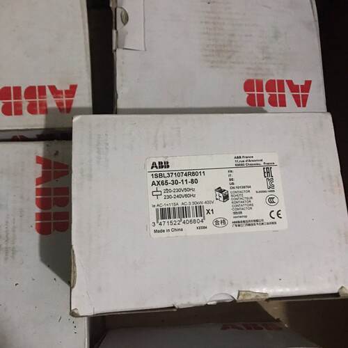 ABBAX65301180交流接触器-议价