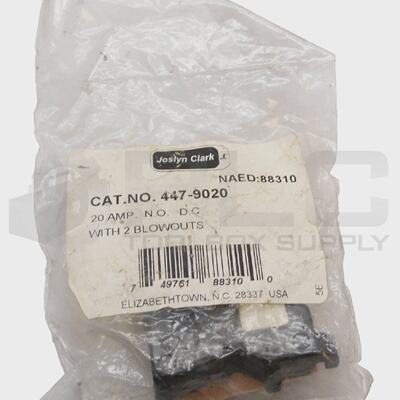Contatto Blocco Joslyn Clark 4479020 Sigillato Nuovo 20A 2 B