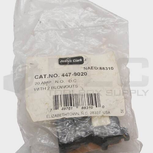 Contatto Blocco Joslyn Clark 4479020 Sigillato Nuovo 20A 2 B
