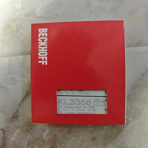咨询-倍福KL3356，1路模拟量输入，0到12V/0到25mV，