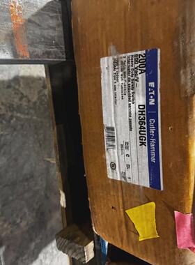 New Eaton DH364UGK 200 Amp 600v 3Ph NonFused Safety Switch D