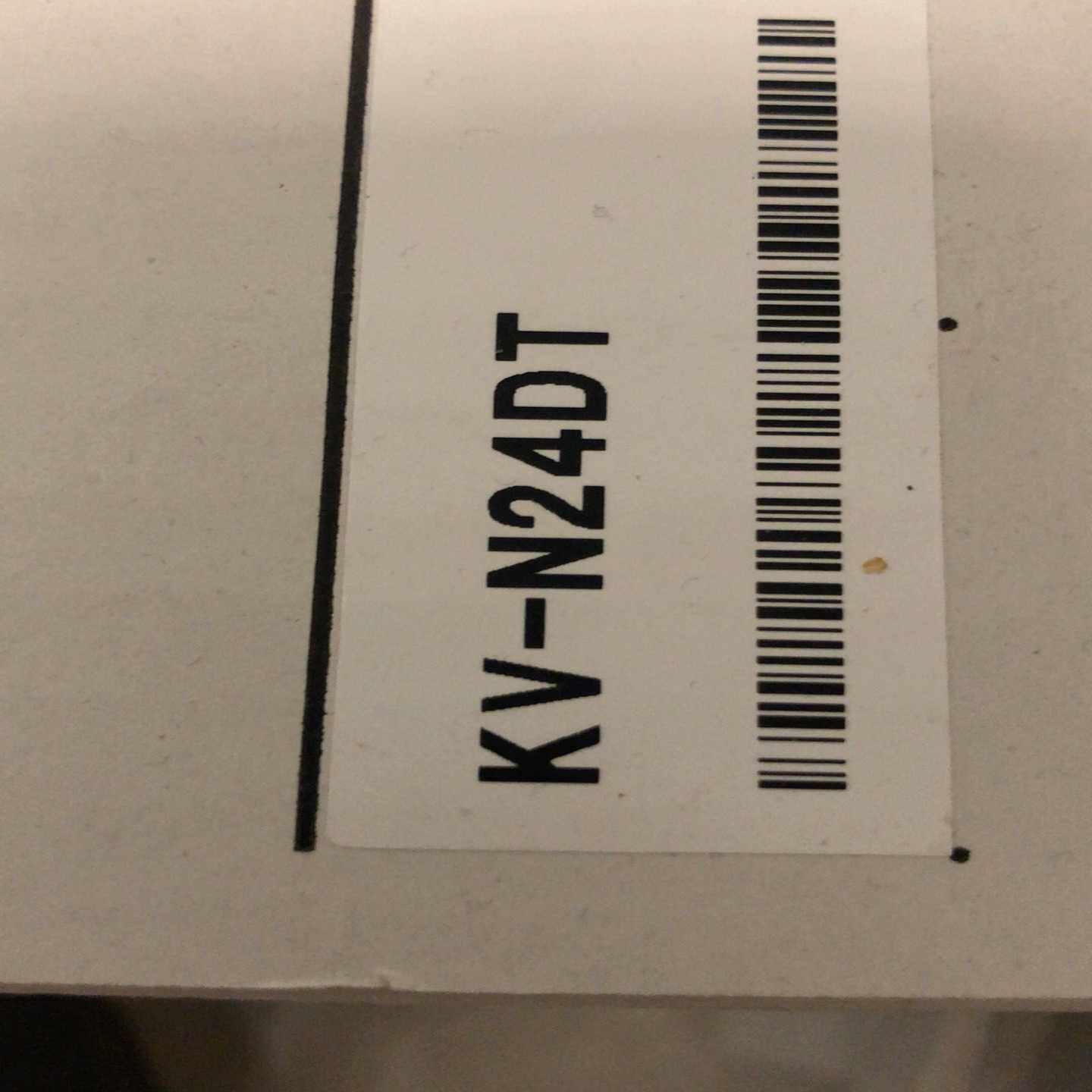 【议价】基恩士PLC控制器KV-N24DT码不一致