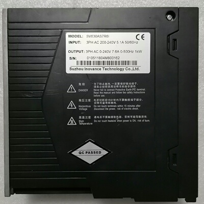 【议价】汇川 伺服驱动器 SV630AS7R6I